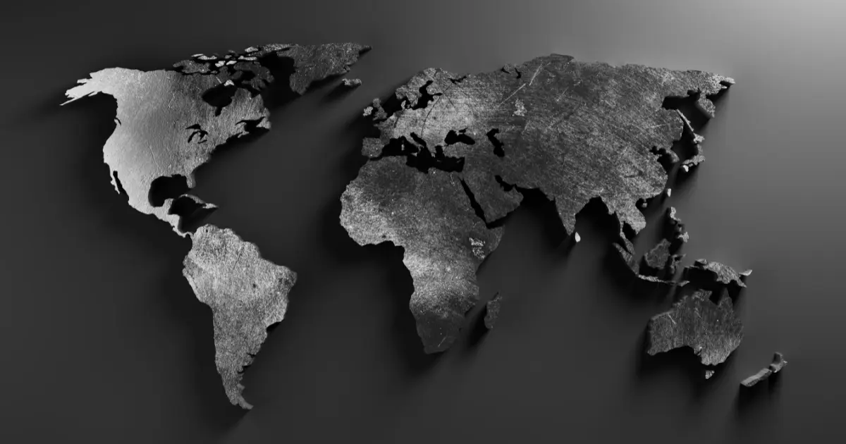 दुनिया में कितने महाद्वीप हैं और उनके नाम क्या हैं? 1 World Map