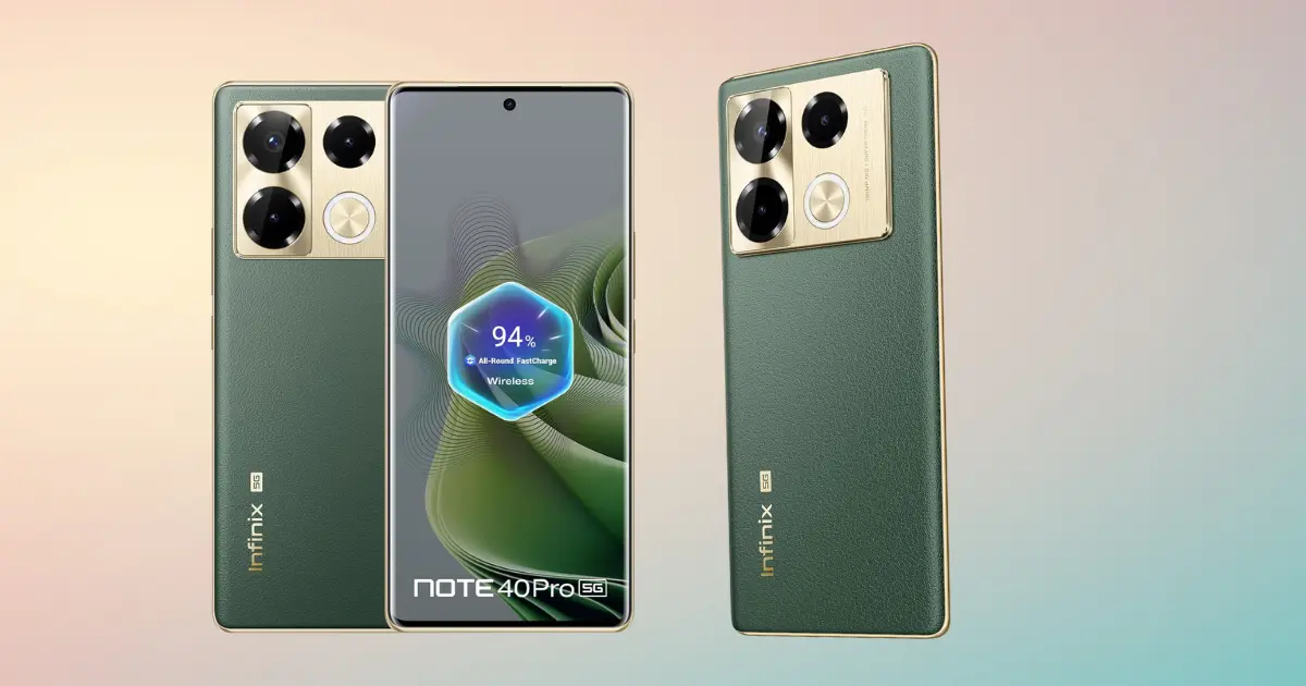 108MP कैमरा, 32MP सेल्फी कैमरा और 5000mAh बैटरी – Infinix Note 40 Pro में है सब कुछ 1 Infinix Note 40 Pro