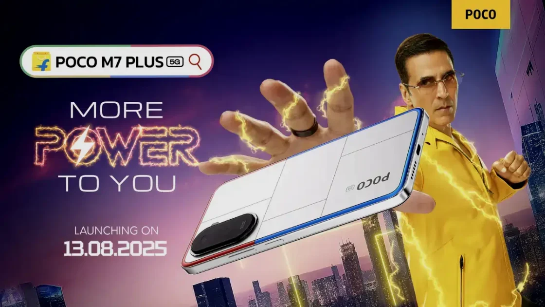POCO M7 Plus 5G लॉन्च: 7,000mAh बैटरी, 144Hz डिस्प्ले और दमदार परफॉर्मेंस सिर्फ ₹12,999 में 1 POCO M7 Plus