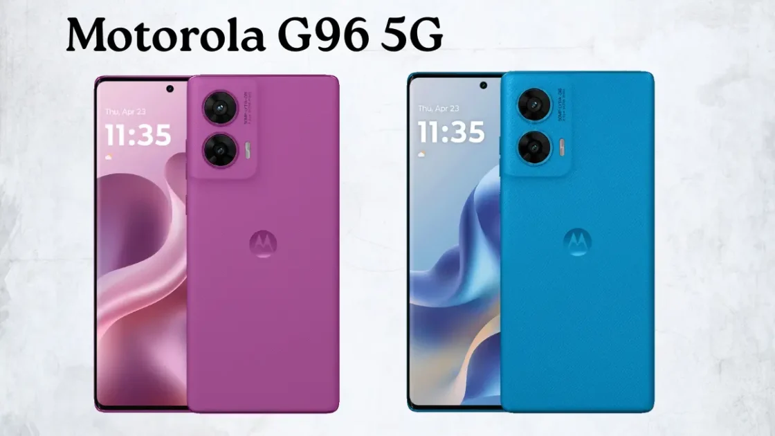 Moto G96 5G: 144Hz Curved Display, 50MP OIS Camera, और 32MP सेल्फी Camera कीमत सिर्फ ₹17,999 1 Motorola G96 5G
