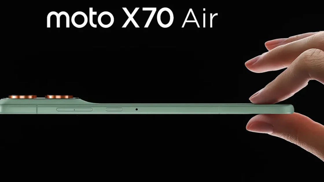 Moto X70 Air Announced: 50MP ट्रिपल कैमरा, Snapdragon 7 Gen 4 Processor और Ultra Slim डिज़ाइन में Flagship Feel! 1 Moto X70 Air